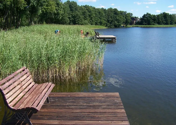 Ferienhaus Mobile Im Mit Seezugang Dabel