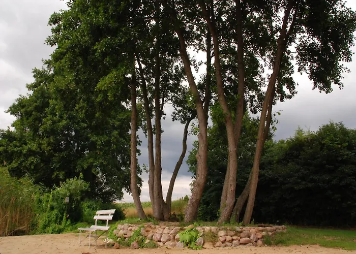 Ferienhaus Mobile Im Mit Seezugang Dabel